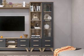 Шкаф-витрина 450 Вега Скандинавия в Игре - igra.ok-mebel.com | фото 2