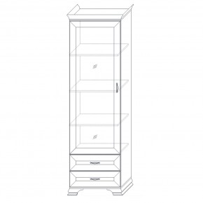 Шкаф-витрина Сиена в Игре - igra.ok-mebel.com | фото 12