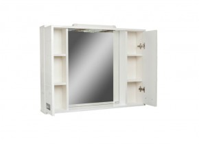 Шкаф-зеркало Cube 100 Эл. Домино (DC5013HZ) в Игре - igra.ok-mebel.com | фото 3