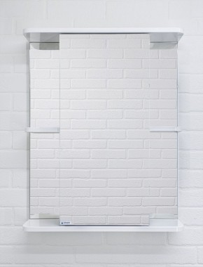 Шкаф-зеркало Норма 2-60 левый АЙСБЕРГ (DA1611HZ) в Игре - igra.ok-mebel.com | фото 6