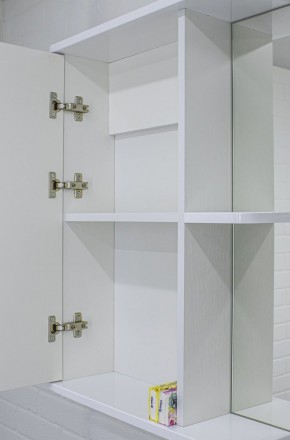 Шкаф-зеркало Норма 2-60 левый АЙСБЕРГ (DA1611HZ) в Игре - igra.ok-mebel.com | фото 7