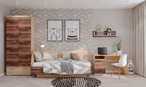 СОНАТА  МОЛОДЕЖНАЯ №ДСДС-1 (Дуб сонома/Дуб сакраменто) в Игре - igra.ok-mebel.com | фото