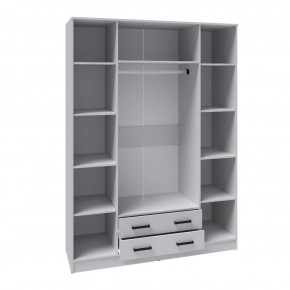 Спальня Асти Шкаф 4-х ств (Белый) в Игре - igra.ok-mebel.com | фото 2
