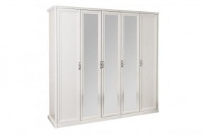 Спальня Мишель 5-ти ств (белый матовый/экокожа) в Игре - igra.ok-mebel.com | фото 2