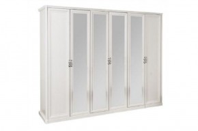 Спальня Мишель 6-ти ств (белый матовый/экокожа) в Игре - igra.ok-mebel.com | фото 2