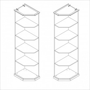 Спальня модульная Натали (белый глянец/экокожа) в Игре - igra.ok-mebel.com | фото 9