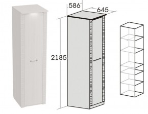 Спальный гарнитур Элана (модульная) Бодега белая в Игре - igra.ok-mebel.com | фото 9