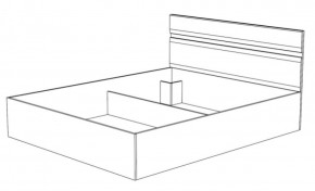 Спальный гарнитур Ненси (Венге/Белый глянец) в Игре - igra.ok-mebel.com | фото 3