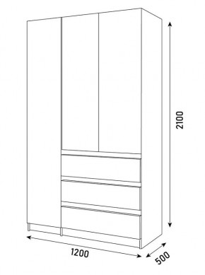 Спальный гарнитур Парус (Белый/Белый) модульный в Игре - igra.ok-mebel.com | фото 23