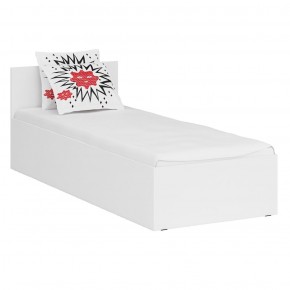 Стандарт Кровать 0800, цвет белый, ШхГхВ 83,5х203,5х70 см., сп.м. 800х2000 мм., без матраса, основание есть в Игре - igra.ok-mebel.com | фото 3