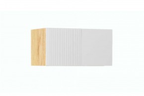 СТЕФАНИ-1.1 Антресоль (дуб крафт золотой/белый софт) в Игре - igra.ok-mebel.com | фото