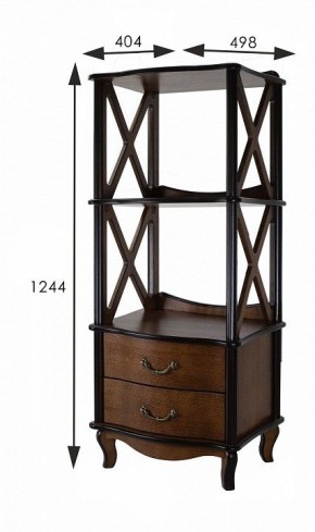 Стеллаж комбинированный Джульетта Л в Игре - igra.ok-mebel.com | фото 4