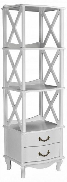 Стеллаж комбинированный Джульетта Л в Игре - igra.ok-mebel.com | фото