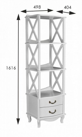 Стеллаж комбинированный Джульетта Л в Игре - igra.ok-mebel.com | фото 4