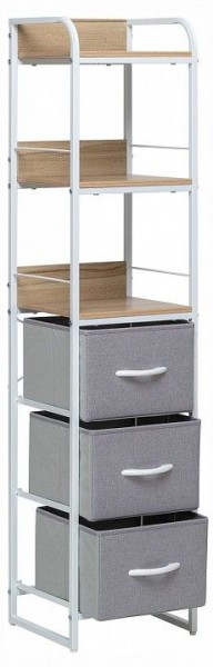 Стеллаж комбинированный Ноа в Игре - igra.ok-mebel.com | фото 4