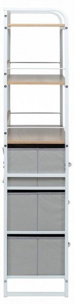 Стеллаж комбинированный Ноа в Игре - igra.ok-mebel.com | фото 4