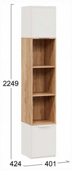 Стеллаж комбинированный Стелла в Игре - igra.ok-mebel.com | фото 4