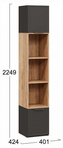 Стеллаж комбинированный Стелла в Игре - igra.ok-mebel.com | фото 4