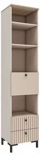 Стеллаж комбинированный Тоскана 535.19 в Игре - igra.ok-mebel.com | фото