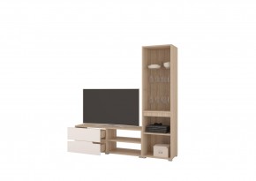 Стенка АНТАЛИЯ 1 (Сонома/Белый софт) в Игре - igra.ok-mebel.com | фото 2