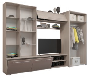 Стенка Монако МДФ в Игре - igra.ok-mebel.com | фото 2