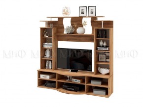 Стенка Виста (Белый глянец/Дуб крафт) в Игре - igra.ok-mebel.com | фото 2