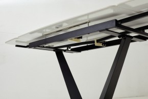 Стол ALATRI 120 MATT WHITE MARBLE SOLID CERAMIC / BLACK, ®DISAUR в Игре - igra.ok-mebel.com | фото 6