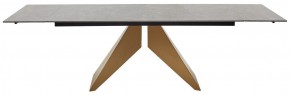Стол ALES 180 BLACK GRAVE SOLID CERAMIC, керамика / бронзовый, ®DISAUR в Игре - igra.ok-mebel.com | фото 11