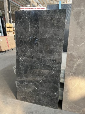 Стол ALES 180 BLACK GRAVE SOLID CERAMIC, керамика / бронзовый, ®DISAUR в Игре - igra.ok-mebel.com | фото 3