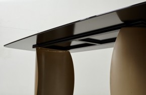 Стол BRONTE 220 KL-188 Контрастный мрамор матовый, итальянская керамика/ Шампань, ®DISAUR в Игре - igra.ok-mebel.com | фото 6