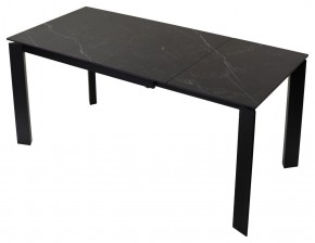 Стол CORNER 120 MATT BLACK MARBLE SOLID CERAMIC / BLACK, ®DISAUR в Игре - igra.ok-mebel.com | фото 8