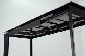 Стол CREMONA 140 KL-99 Белый мрамор матовый, итальянская керамика / черный каркас, ®DISAUR в Игре - igra.ok-mebel.com | фото 13