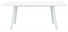 Стол ФИН 120 Белый, стекло/ Белый каркас М-City в Игре - igra.ok-mebel.com | фото 2