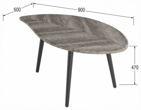 Стол журнальный Берли в Игре - igra.ok-mebel.com | фото 4
