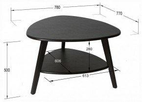 Стол журнальный Бруклин в Игре - igra.ok-mebel.com | фото 4