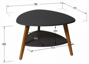 Стол журнальный Бруклин в Игре - igra.ok-mebel.com | фото 4