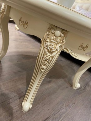 Стол журнальный круглый Мона Лиза (крем) в Игре - igra.ok-mebel.com | фото 5
