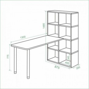 Стол компьютерный Bartolo в Игре - igra.ok-mebel.com | фото 2