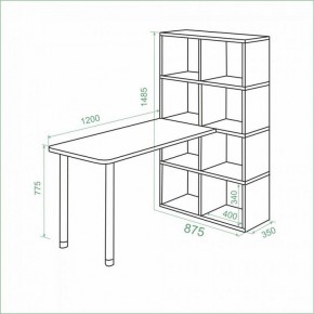 Стол компьютерный Bartolo в Игре - igra.ok-mebel.com | фото 3