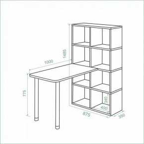 Стол компьютерный Bartolo в Игре - igra.ok-mebel.com | фото 3