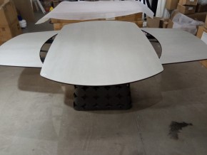 Стол LORENS 150 TL-58 поворотная система раскладки, испанская керамика / Темно-серый, ®DISAUR в Игре - igra.ok-mebel.com | фото 2