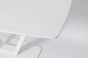 Стол Лотус раздвижной со стеклом (белый) в Игре - igra.ok-mebel.com | фото 3