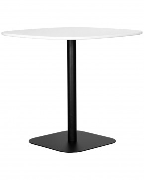 Стол обеденный DOBRIN OTIS, белая столешница, черное основание в Игре - igra.ok-mebel.com | фото 2