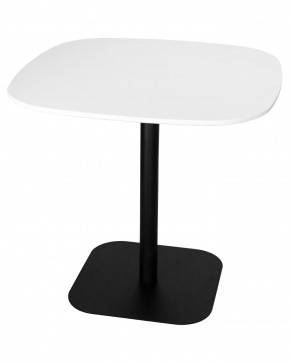Стол обеденный DOBRIN OTIS, белая столешница, черное основание в Игре - igra.ok-mebel.com | фото 4