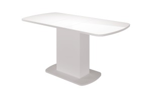 Стол обеденный Соренто 2 раздвижной (Белый) в Игре - igra.ok-mebel.com | фото
