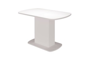 Стол обеденный Соренто 2 раздвижной (Белый) в Игре - igra.ok-mebel.com | фото 2