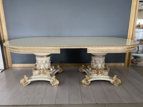 Стол овальный раскладной Версаль 2500(3000)*1100 в Игре - igra.ok-mebel.com | фото