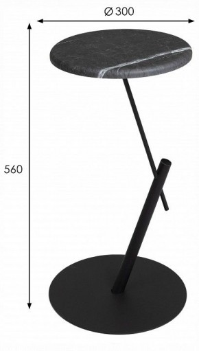 Стол придиванный МеталлАрт М015 в Игре - igra.ok-mebel.com | фото 4