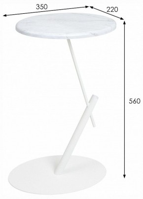 Стол придиванный МеталлАрт М015 в Игре - igra.ok-mebel.com | фото 8