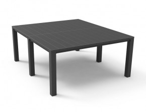 Стол раскладной Джули (Julie Double table 2 configurations) Графит в Игре - igra.ok-mebel.com | фото 3